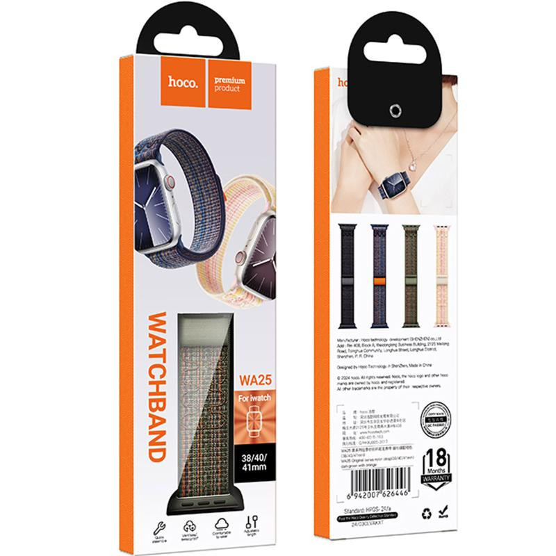 Ремешок Hoco WA25 Original series nylon strap для Apple watch 42(ser.1-3)/44/45/49mm Херсон - изображение 2