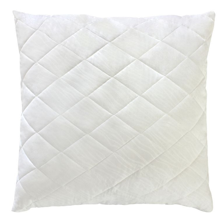 Біла стьобана подушка із силіконового волокна 70х70 від українського виробника 51219 Київ - зображення 1