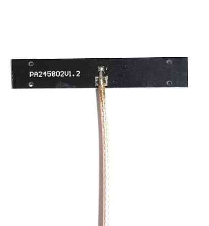 FPC-антенна 2010-2980/3990-5990MHz 4-6dBi, кабель RG178 20 см, RP SMA-male разъем, на липучке (10971 Дніпро