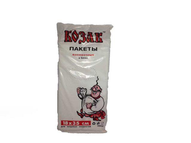Пакет фасовка  26*35см №9 (0,4кг) "Белая Эконом" Козак Харків - зображення 1