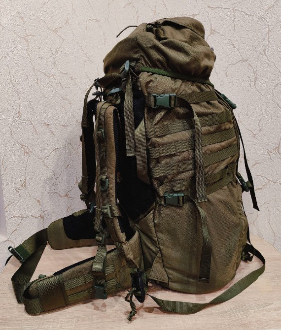 Великий польський туристичний тактичний рюкзак 987B/MON на 100 літрів Роздільна - зображення 3