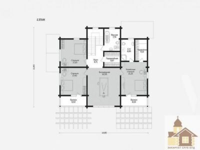 Дерев’яні будинки під ключ в Україні – Закарпат Зруб-Буд Одесса - изображение 3