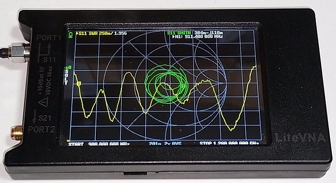 Антенна 910-1000/1180-1260 МГц 13 дБ, до 50 Вт, RG-58U 120 см, YP911113 Днепр - изображение 2