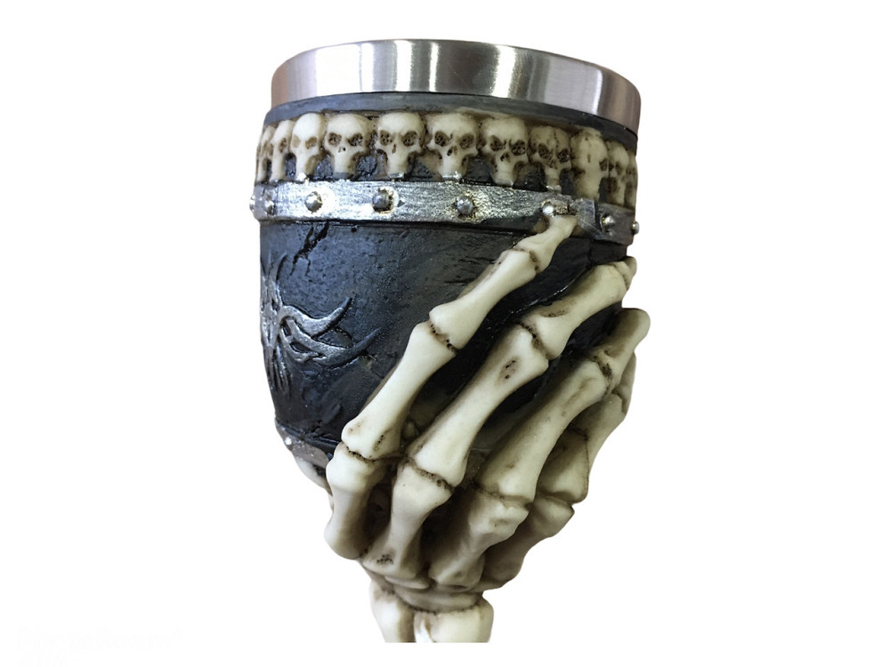 Бокал для Вина Череп Рука с Черепами Игра Престолов Кубок Гота Подарок (код 00494) Київ - зображення 6