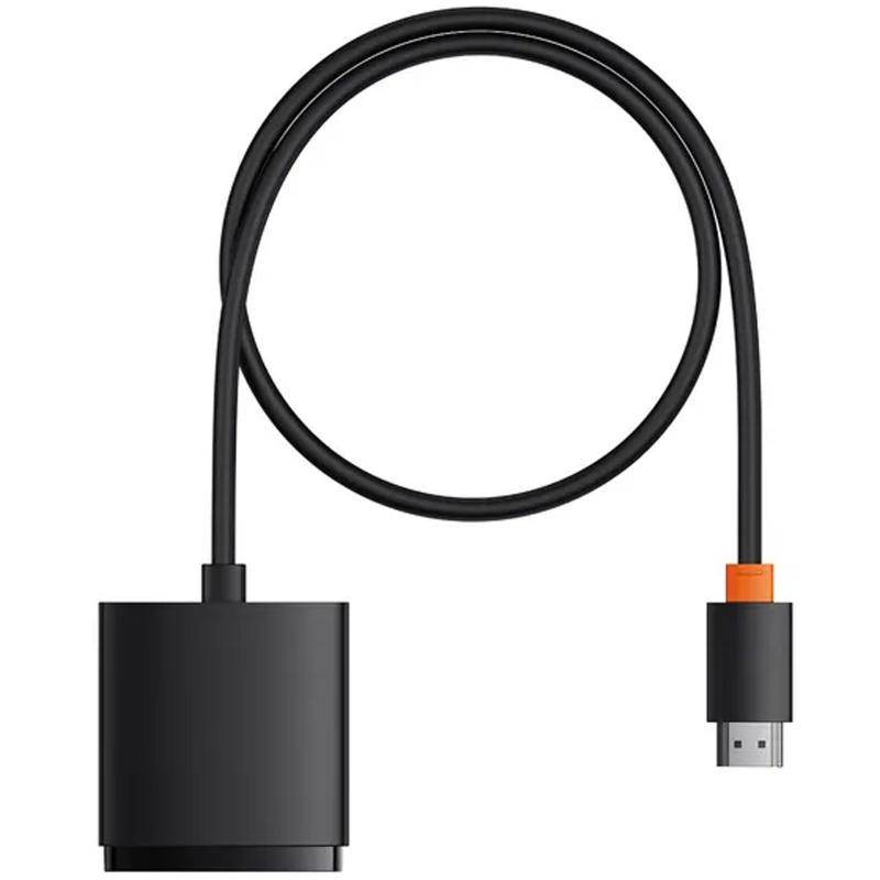 Переходник HUB Baseus AirJoy Series 2in1 HDMI to HDMI/HDMI (B01331105) Херсон - изображение 6