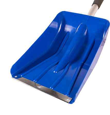 Лопата для снега автомобильная MASTERTOOL 252х335 мм с телескопической ручкой 850-1090 мм 84-0019 Харків