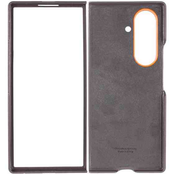 Кожаный чехол Leather Case (AAA) with stand для Samsung Galaxy Z Fold7 Херсон