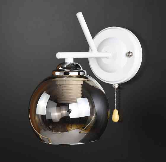 Бра настінна 088/1-wh-gr Білий 27х13х23 см. Київ