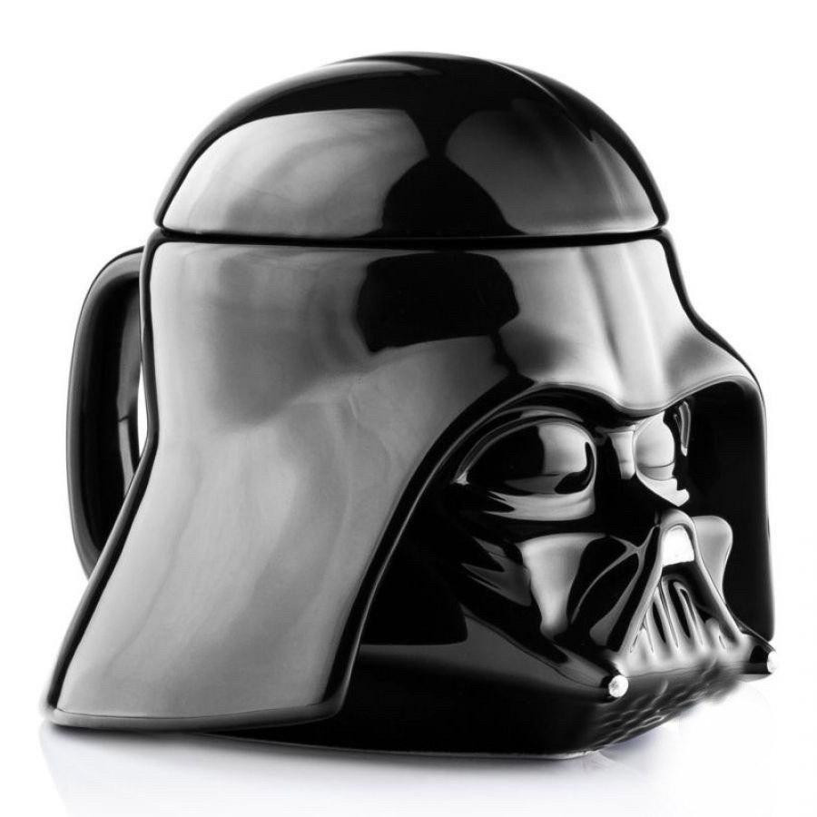Кружка Чашка с крышкой Дарт Вейдер 3 (Черная) Керамика Київ - зображення 3