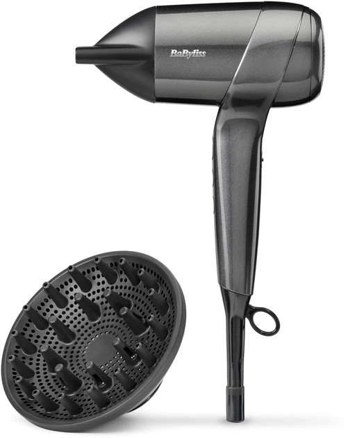 Фен Babyliss D6200DE 1600 Вт серебристый Киев - изображение 2