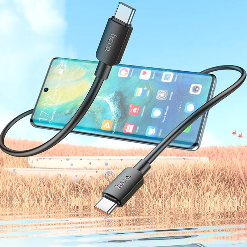 Дата кабель Hoco X96 Hyper Type-C to Type-C 100W (1m) Херсон - зображення 5