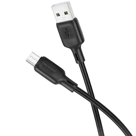 Дата кабель Borofone BX113 Lenny USB to MicroUSB 2.4A (1m) Херсон