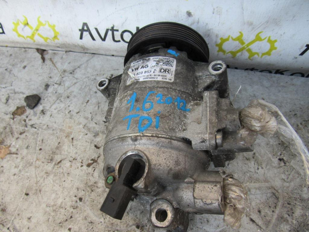 Компрессор кондиционера Skoda Octavia A5 1.6 tdi 2009-2013 Ковель - зображення 2