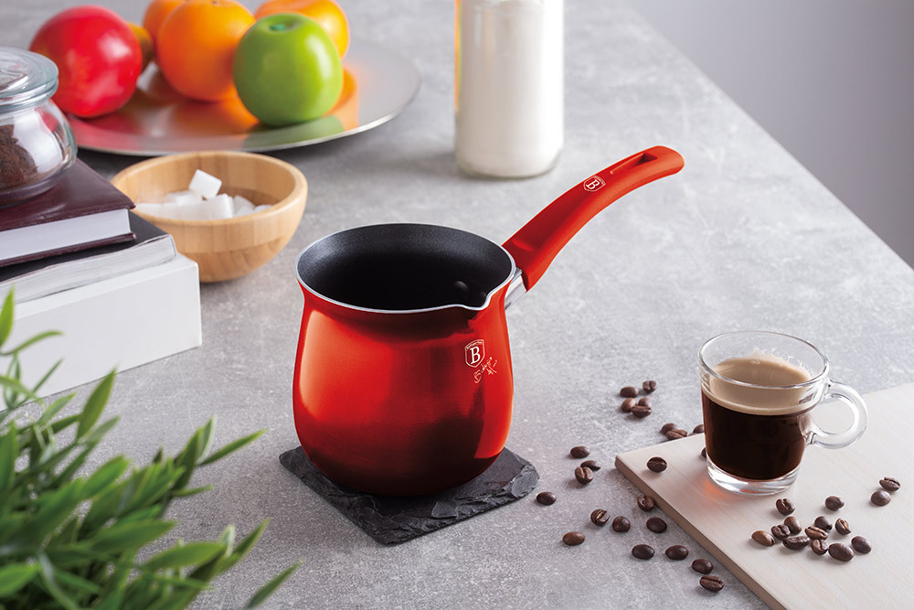 Турка Berlinger Haus Metallic Line Burgundy Edition BH-6951 600 мл Киев - изображение 1