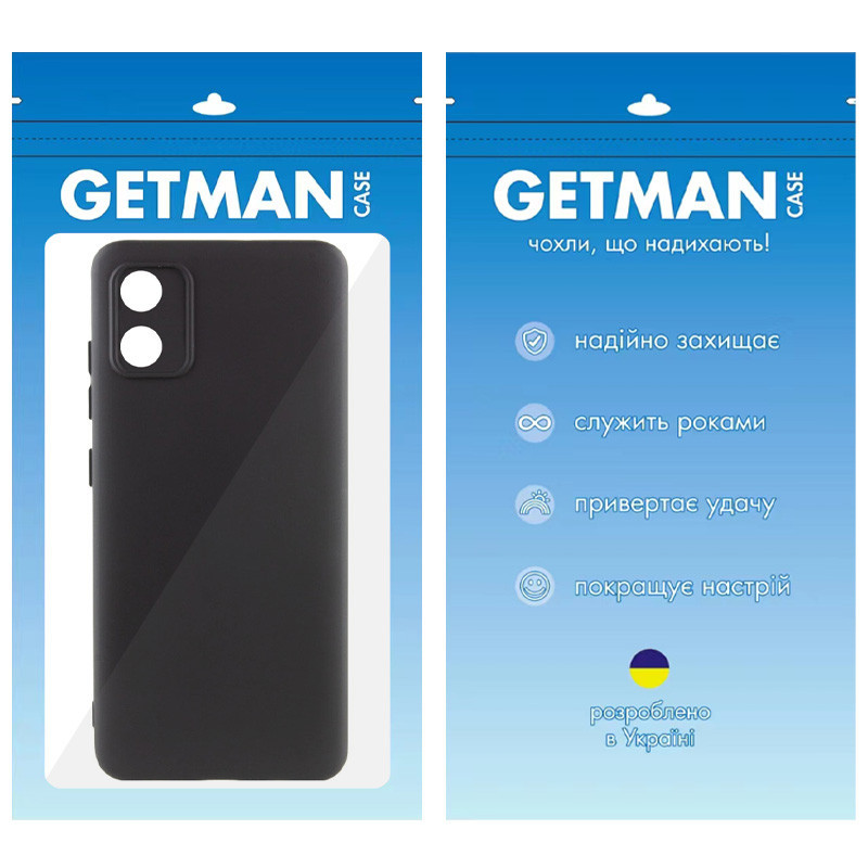Чехол TPU GETMAN Liquid Silk Full Camera для Motorola Moto E13 Херсон - зображення 5
