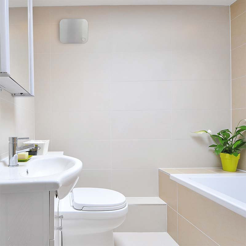 Вытяжной вентилятор TURBIONAIRE Trend 100 SA STANDARD ALUMINUM для кухни и ванной комнаты Київ - зображення 10