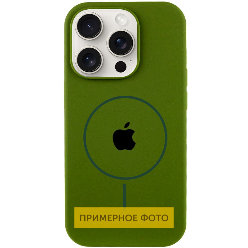 Чехол Silicone Case Full Protective (AA) with MagSafe для Apple iPhone 16 Plus (6.7") Херсон - изображение 1