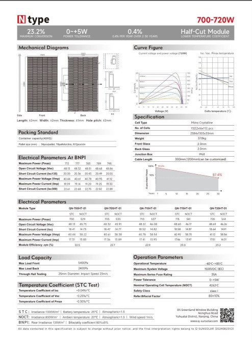 Сонячна панель Q-sun solar 720W Львів - зображення 1
