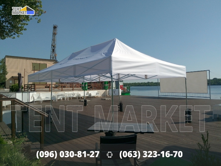 Шатер розсувний 8х4 розкладний намет трансформер. Розсувні Шатри палатки Виготовлення Пошиття Продаж Запоріжжя - зображення 7