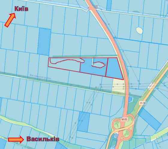 продажа земля коммерческого назначения Васильковский, Великая Солтановка, 23692000 грн. 