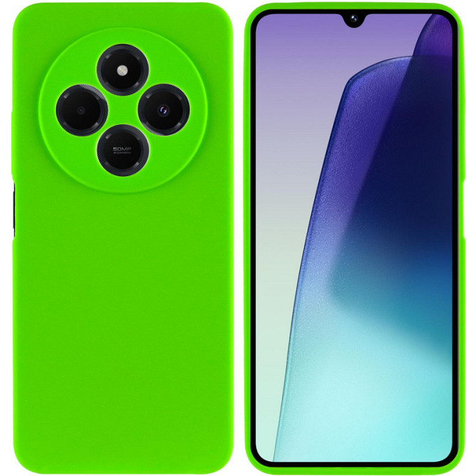 Чехол Silicone Cover Lakshmi Full Camera (AA) для Xiaomi Redmi 14C / Poco C75 Херсон - зображення 4