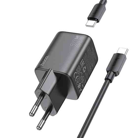СЗУ Hoco N40 Mighty PD20W (1USB-C) + кабель Type-C to Type-C Херсон