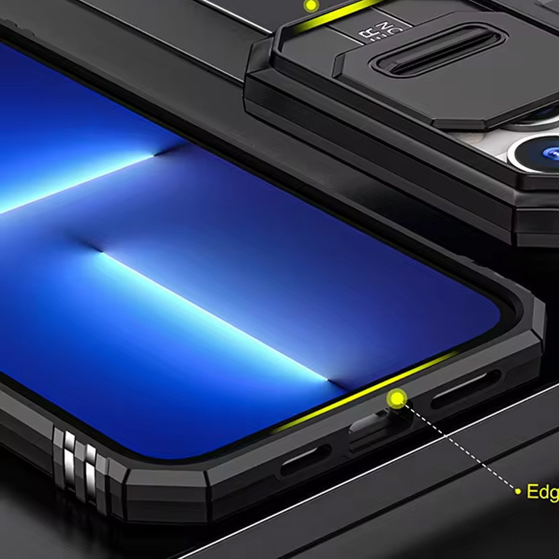 Ударопрочный чехол Camshield Army Ring для Apple iPhone 13 / 14 (6.1") Херсон - зображення 3