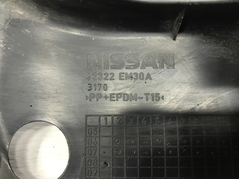 Накладка передней панели Nissan Tiida C11 1.6 БЕНЗИН HR16 2004 (б/у) Киев - изображение 8