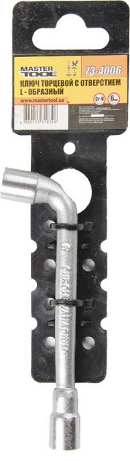 Ключ торцевой MASTERTOOL L-Type 6 мм CrV 73-4006 Харків - зображення 2