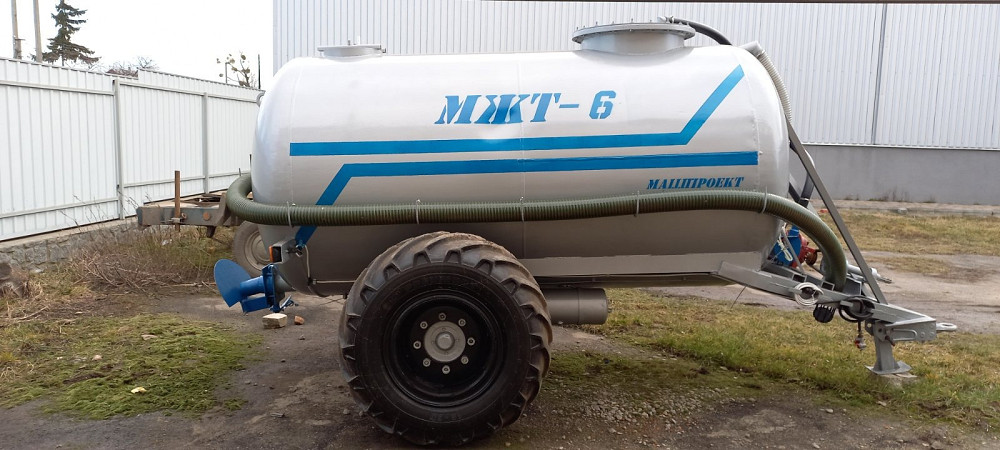 Бочка для викачки навозу та розкидання МЖТ-6 (6м3) Белая Церковь - изображение 1