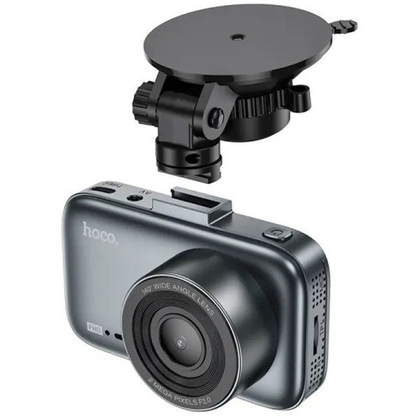 Автомобільний відеореєстратор Hoco DV5 Driving recorder with 3-inch display Iron gray (Код товару:39 Харьков - изображение 3