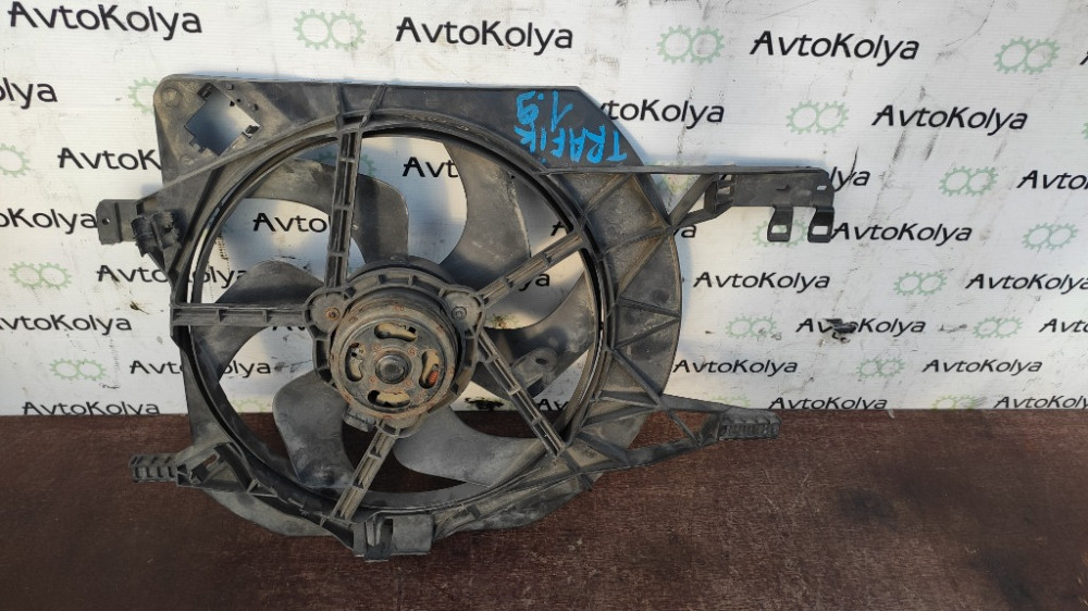 Диффузор с вентилятором Opel Vivaro 1.9 dci 2001-2006 (8200151873) Ковель - изображение 1