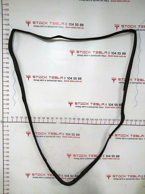 Уплотнитель дверного проёма заднего лев-прав (широкий) Tesla model X 1118637-00-F Киев - изображение 1