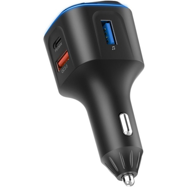 FM-трансмітер Gelius Tune GP-FMT051 36W QC+DP Black (Код товару:41530) Харків - зображення 6