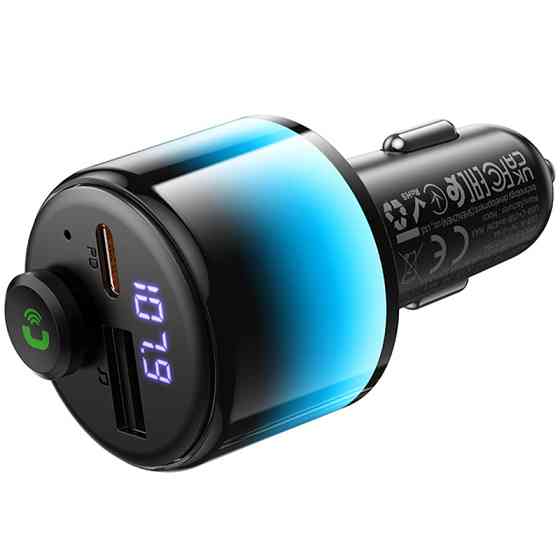 АЗУ FM модулятор Hoco E166 Path PD42W+QC3.0 (1USB-A/1C) Херсон