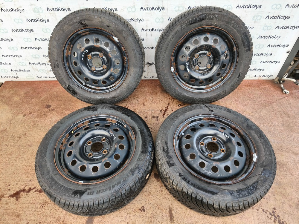 Колеса в сборе диски с зимней шиной 195/65 R15 Ford Fusion 2002-2012 (комплект) Ковель - изображение 1