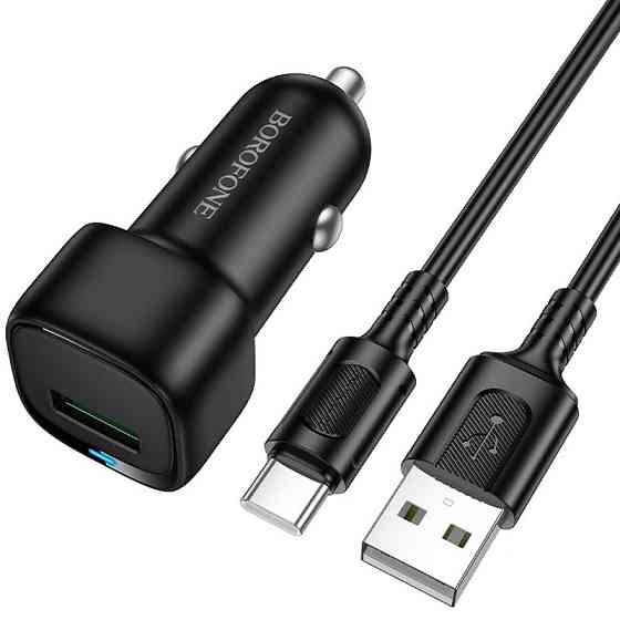 АЗУ Borofone BZ34 Cloud QC3.0 (1USB-A) + кабель USB to Type-C Херсон