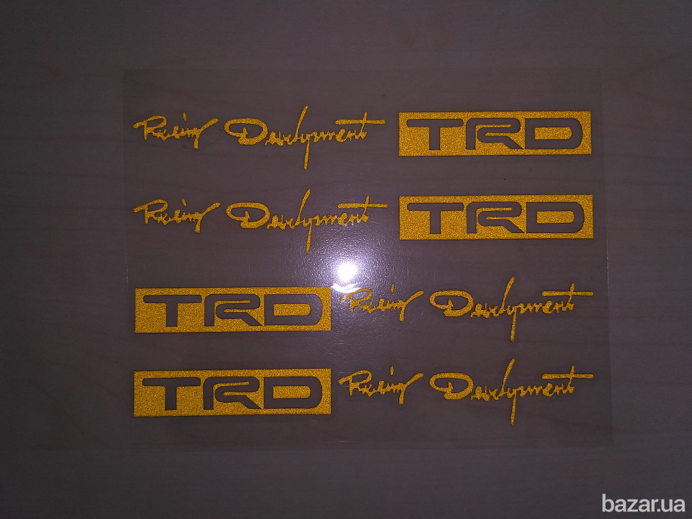 Наклейка на ручки авто № 8 Желтая ( светоотражающий эффект ) Борисполь - изображение 7