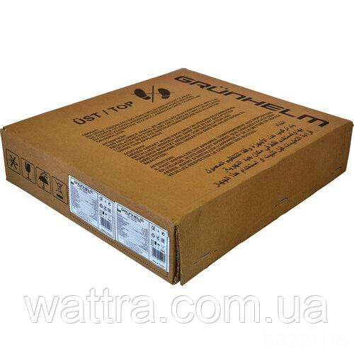 Газовая варочная поверхность GRUNHELM GPG 6254 WF (4 конфорки, чугун, закаленное стекло, белая) Київ - зображення 4