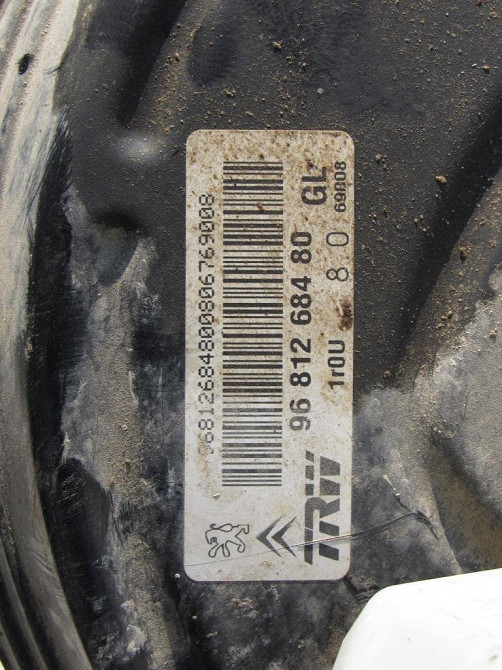 Вакуумный усилитель тормозов Peugeot Partner 1.6 hdi 2008-2015 (9681268480) Ковель - зображення 2