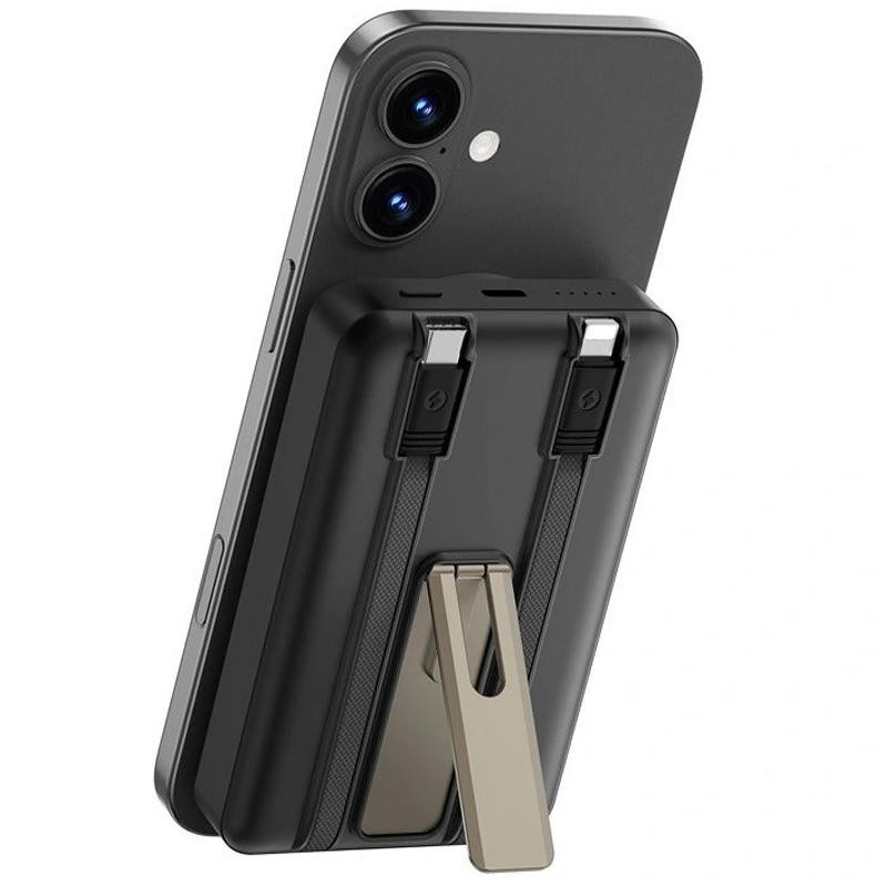 Портативное ЗУ Power Bank WIWU Wi-P056 22.5W+PD20W с БЗУ+iWatch with cable 10000 mAh Херсон - зображення 4