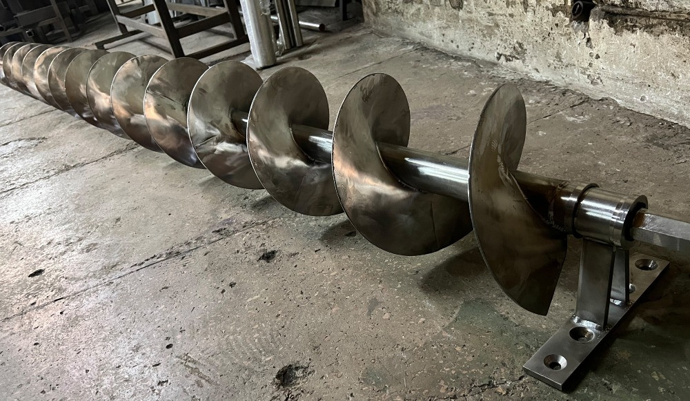 Восстановление и реставрация винтовых конвейеров (шнеков) из нержавеющей стали Львів - зображення 1