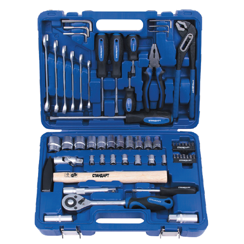 Комбинированный набор инструментов в кейсе 59ед. СТАНДАРТ ST-0059 Харків - зображення 1