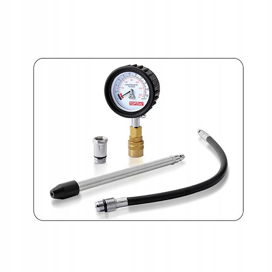 Компрессометр бензиновый TOPTUL со сменными наконечниками JGAI0402 Харків - зображення 5