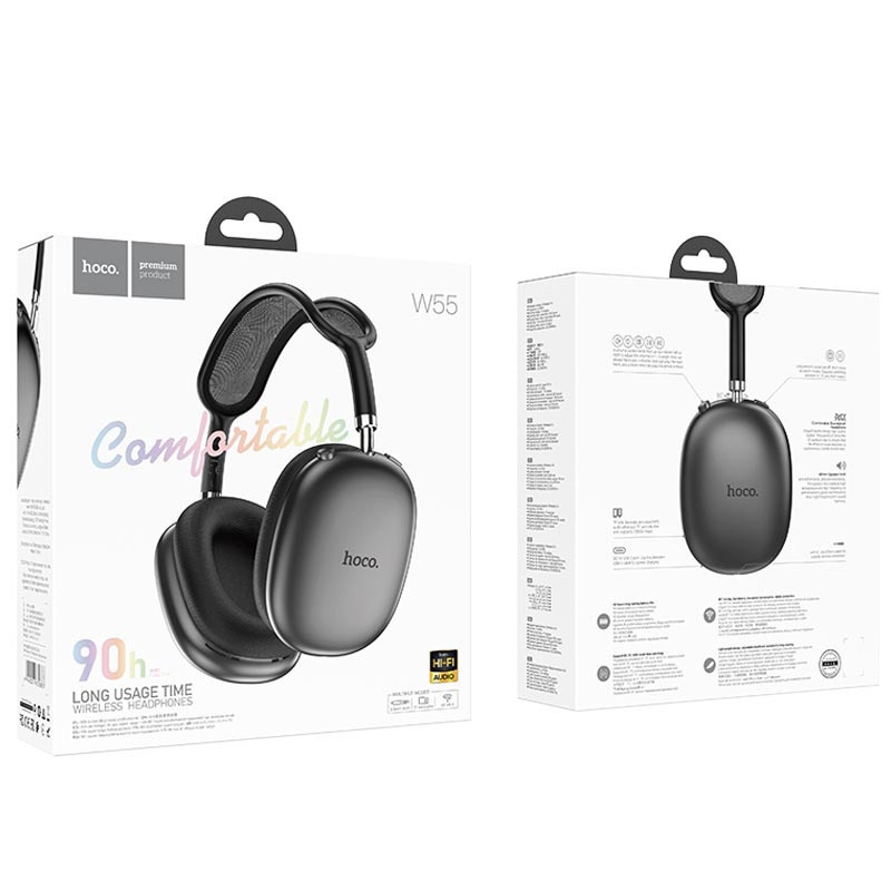 Накладные беспроводные наушники Hoco W55 Pleasing Херсон - изображение 3