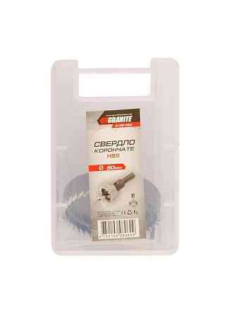 Сверло корончатое GRANITE HSS 60 мм 6-08-060 Харків