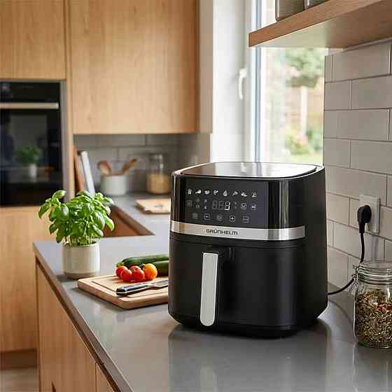 Мультипечь Grunhelm GAF6010 2000 Вт 6 л черная Киев