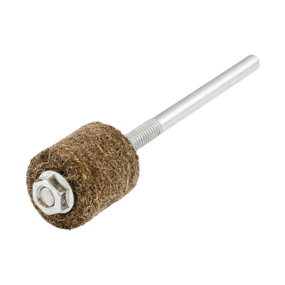 Насадка полировальная MASTERTOOL из натурального войлока мягкая для дрели 25 мм Ø 20 мм набор 6 шт 0 Харьков - изображение 1