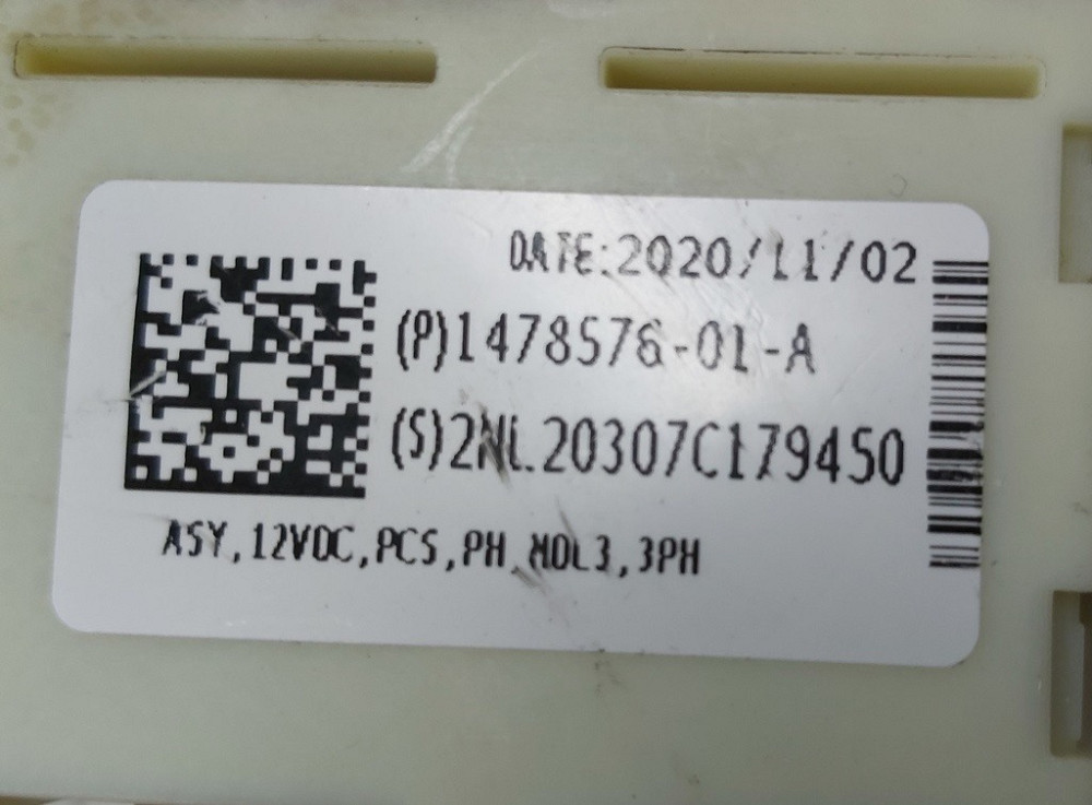 2Разъём низковольтный 12 V от DCDC к основной батареи в сборе с платой Tesla model 3 1478576-01-A Киев - изображение 4
