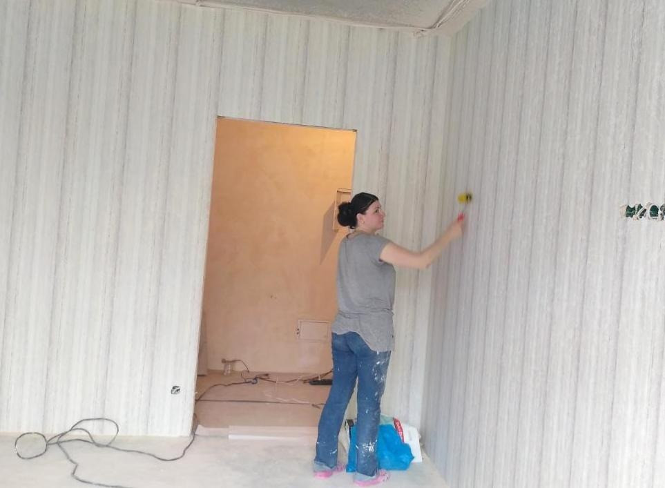 Поклейка обоев услуги Киев Киев - изображение 1